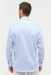 Eterna Langarmhemd MODERN FIT Hellblau