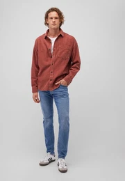 Langarmhemd LONG SLEEVE SHIRT Cordhemd