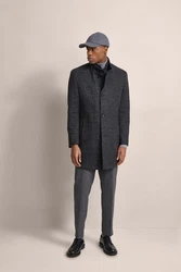 bugatti Kurzmantel mit Stretchfunktion Dunkelgrau/Schwarz/Dunkelblau/Grau/Hellblau