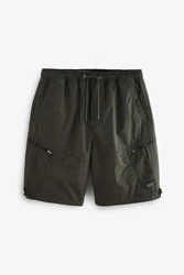 Next Cargoshorts Utility-Cargoshorts Dunkelgrün/Khaki/Grün