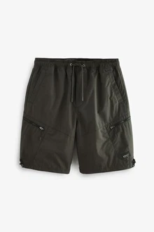 Next Cargoshorts Utility-Cargoshorts Dunkelgrün/Khaki/Grün Next Cargoshorts Utility-Cargoshorts Dunkelgrün/Khaki/Grün