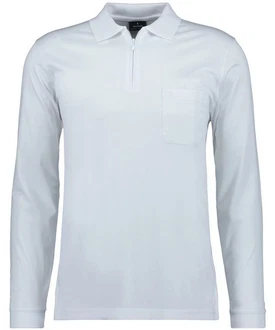RAGMAN Polo Langarmshirt 