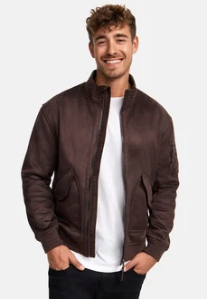 Indicode Winterjacke INFrosco Dunkelbraun/Dunkelrot/Braun