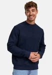 Indicode Strickpullover INJago Dunkelblau/Blau