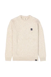 Garcia Pullover Khaki/Beige/Weiß/Silber