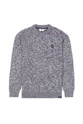 Garcia Pullover Grau/Rot/Hellblau