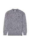 Garcia Pullover Grau/Rot/Hellblau