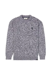 Garcia Pullover Grau/Rot/Hellblau