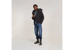 G-STAR Jacke WHISTLER PADDED HOODED JACKET Schwarz/Grau/Braun