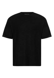 RedBridge T-Shirt Herren Basic Ziernaht Rot