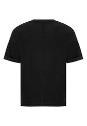 RedBridge T-Shirt Herren Basic Ziernaht Rot