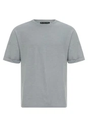 RedBridge T-Shirt Herren Basic Ziernaht 