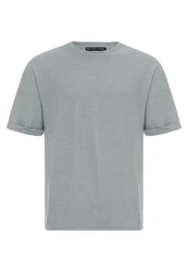 RedBridge T-Shirt Herren Basic Ziernaht 