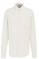 WE Fashion Businesshemd Weiß/Khaki/Beige/Creme