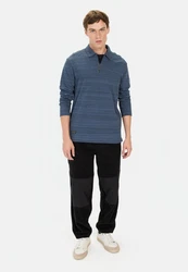 camel active Poloshirt mit Cooling Effekt Blau/Dunkelblau/Hellblau