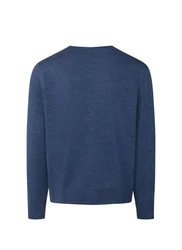 MAERZ Muenchen Strickjacke STRICK CARDIGAN 1/1 ARM Blau/Dunkelblau/Hellblau
