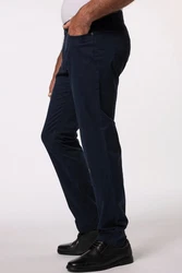 Boston Park 5-Pocket Jeans Bauchfit Dunkelblau/Hellblau