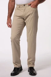 Boston Park 5-Pocket Jeans Bauchfit Khaki/Beige