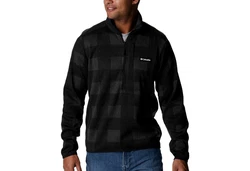 Columbia Fleecepullover Sweater Weather II Half Zip Schwarz/Grau