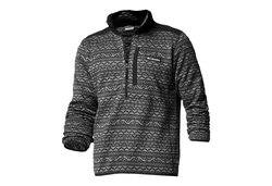 Columbia Fleecepullover Sweater Weather II Half Zip Grau/Dunkelgrau/Schwarz
