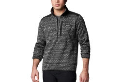 Columbia Fleecepullover Sweater Weather II Half Zip Grau/Dunkelgrau/Schwarz