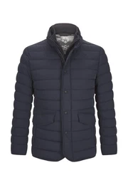 Steppjacke MSBaxtor mit Logo Badge
