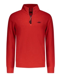New Zealand Auckland Sweatshirt Aiden Regular Fit Rot/Dunkelrot