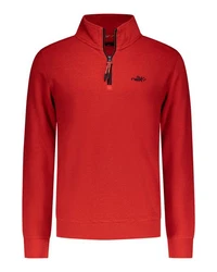 New Zealand Auckland Sweatshirt Aiden Regular Fit Rot/Dunkelrot