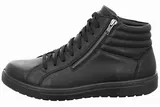 Schwarze Sneakers mit Seitlichem Reißverschluss image