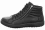 Schwarze Sneakers mit Seitlichem Reißverschluss image