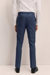 Next Stretch-Hose Slim Fit Anzughose mit Motionflex-Stretch Blau/Dunkelblau/Hellblau/Grau