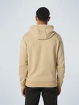 NO EXCESS Langarmshirt Hooded Full Zipper Beige/Khaki