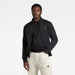 G-STAR Sweatjacke/Sweatshirt hellblau/schwarz