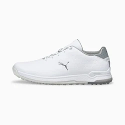 PUMA PROADAPT ALPHACAT Golfschuh Weiß/Creme/Grau/Rot