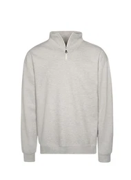 Sweatshirt Troyer in bequemer Sweat-Qualitt