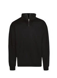 Sweatshirt Troyer in bequemer Sweat-Qualitt