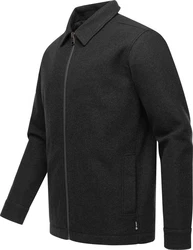 Ragwear Outdoorjacke Azzte Felt Herren Hemdjacke Dunkelgrau/Schwarz/Grau