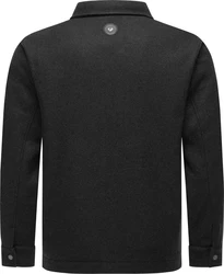 Ragwear Outdoorjacke Azzte Felt Herren Hemdjacke Dunkelgrau/Schwarz/Grau
