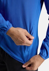2xU Laufjacke Aero Jacket Hellblau/Blau