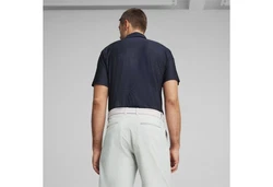 PUMA Poloshirt PUMA x PTC JACQUARD POLO Dunkelblau/Blau