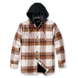 Sommerjacke Herren bergangsjacke Flannel Sherpa-Lined Hooded