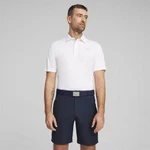 PUMA Poloshirt Pure Solid Polo Weiß/Creme