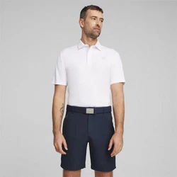 PUMA Poloshirt Pure Solid Polo Weiß/Creme