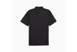 PUMA Poloshirt Pure Solid Polo Schwarz