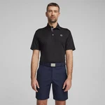 PUMA Poloshirt Pure Solid Polo Schwarz