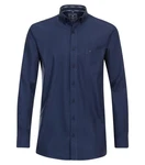 Redmond Langarmhemd Comfort Fit Freizeithemd Dunkelblau