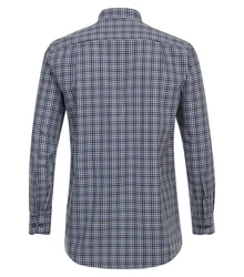 Redmond Langarmhemd Comfort Fit (242065111) Dunkelblau/Blau/Hellblau/Grau