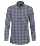 Redmond Langarmhemd Comfort Fit (242065111) Dunkelblau/Blau/Hellblau/Grau