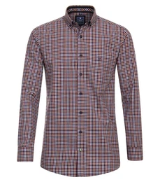 Langarmhemd kariert Comfort Fit