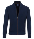 Redmond Strickjacke Uni Dunkelblau/Blau/Hellblau